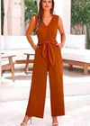 Combinaison femme terracotta