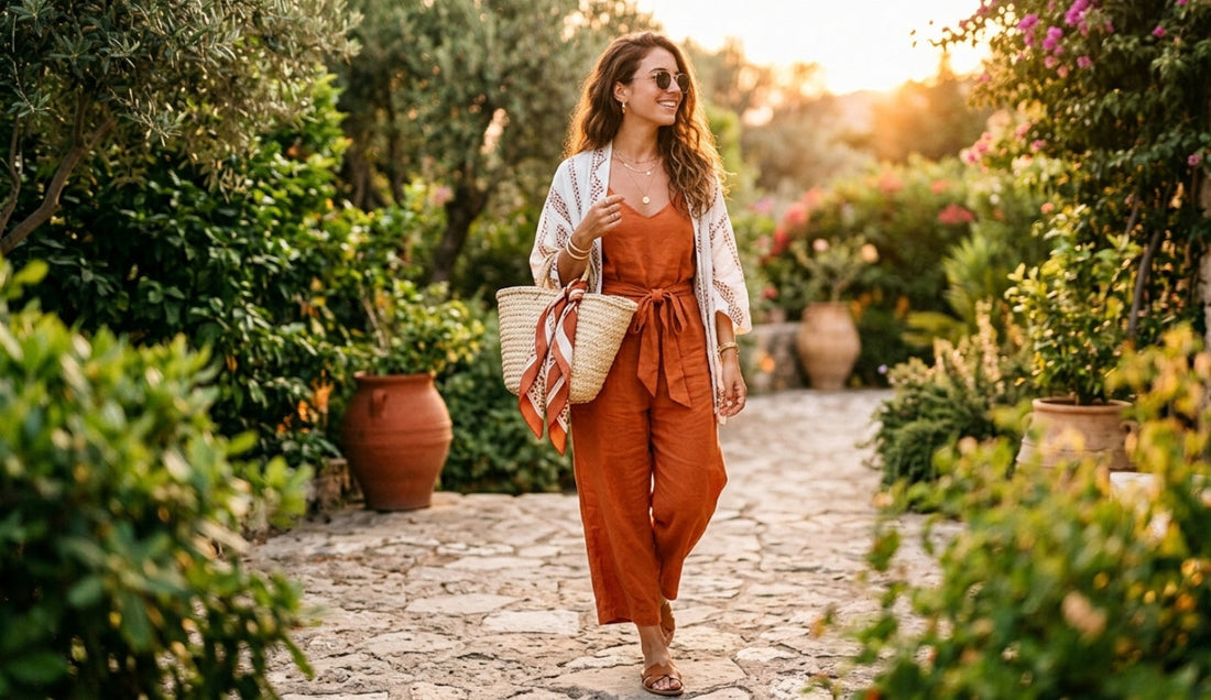 Idees de tenue terracotta femme