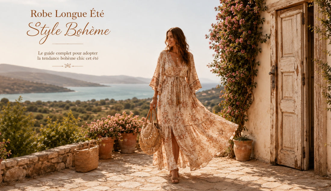 robe longue ete style boheme