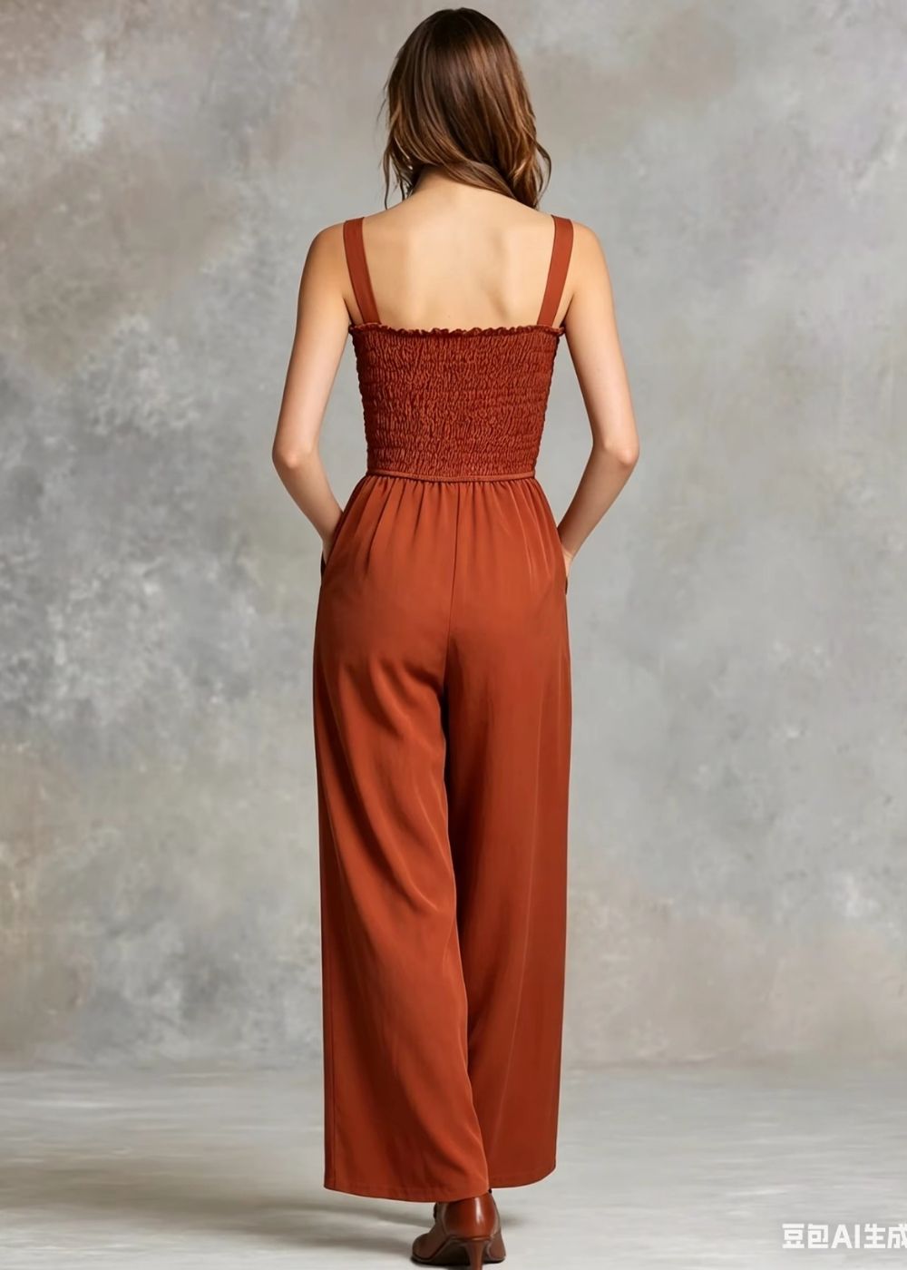 Combi terracotta femme