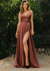  Robe marron terracotta