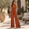 Combinaison pantalon terracotta