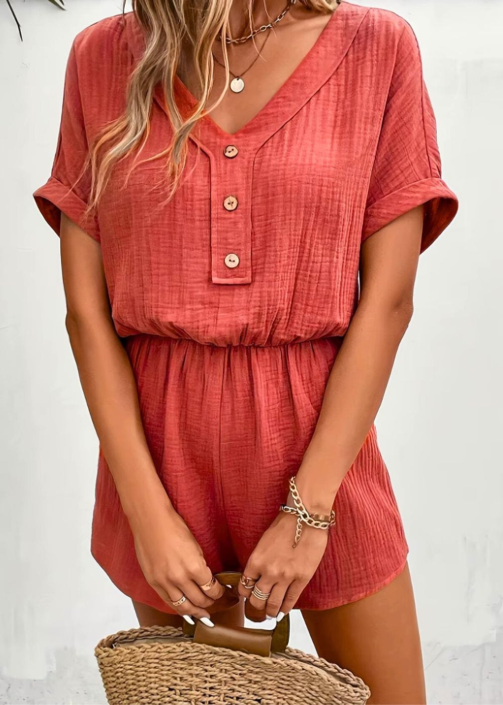 Combishort terracotta