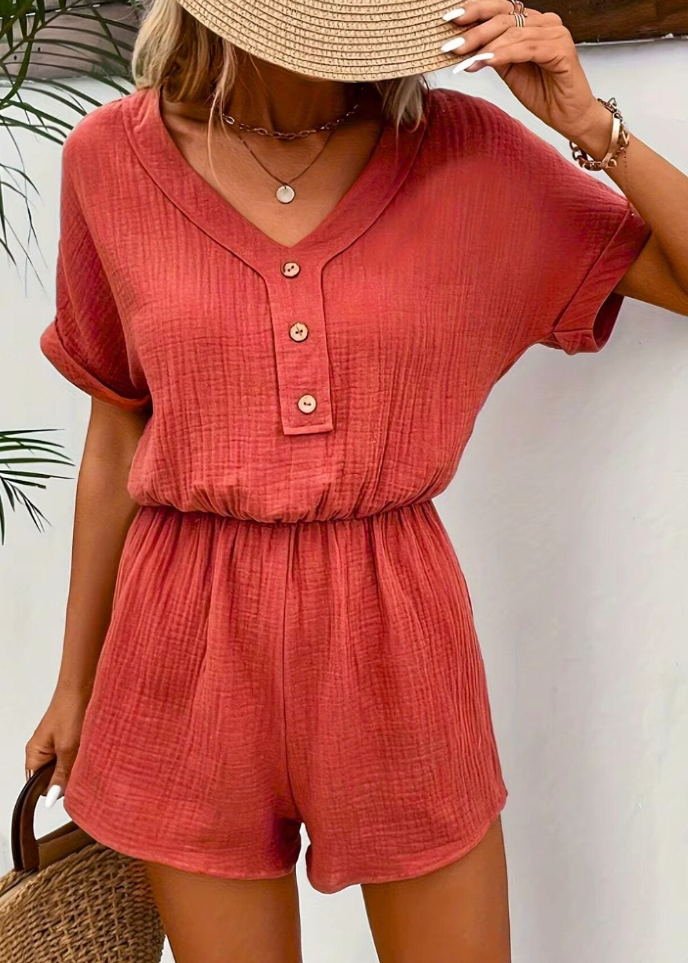 Combishort terracotta