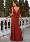 Robe chic terracotta
