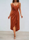 Robe marron terracotta