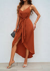 Robe marron terracotta
