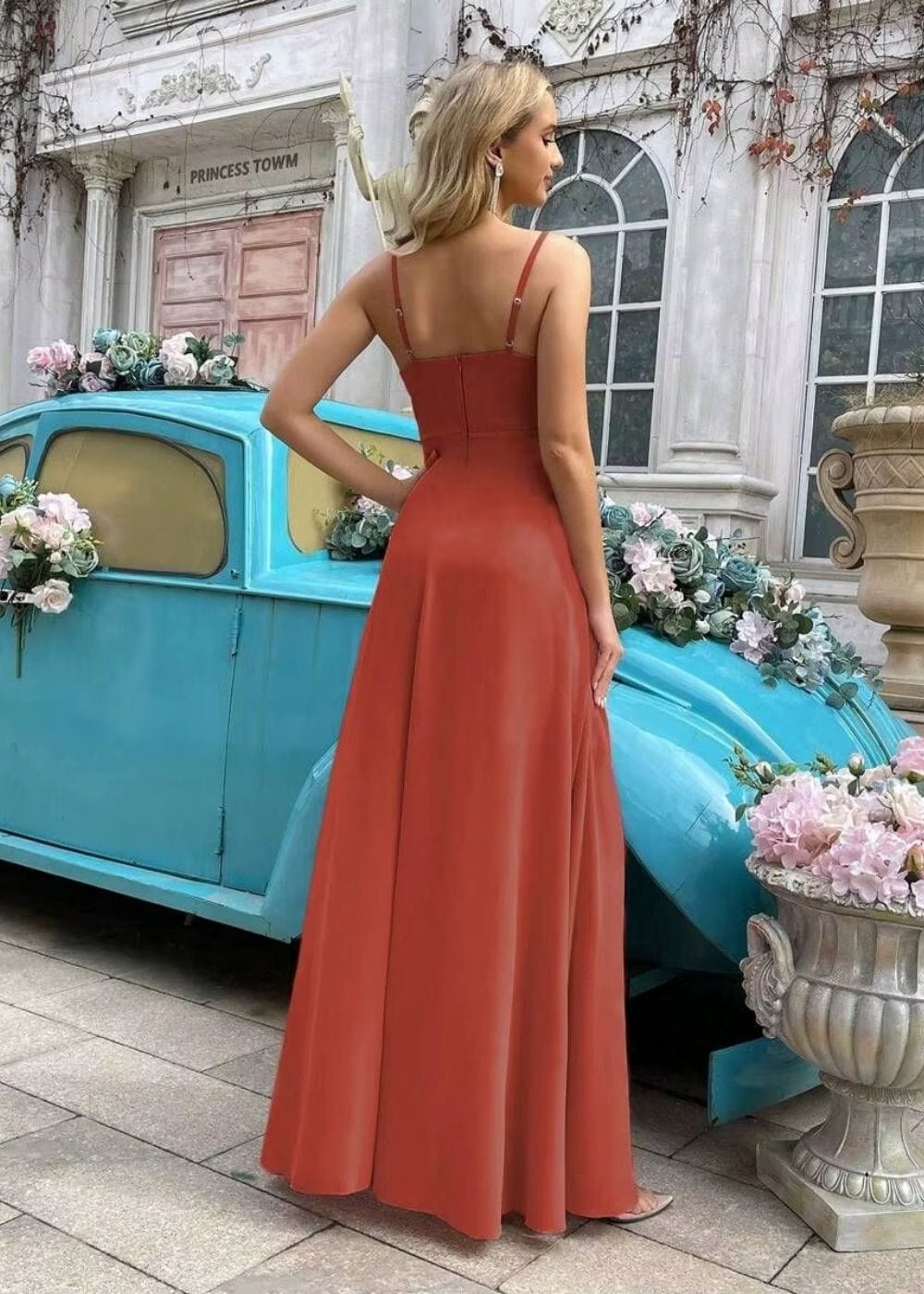 Robe orange terracotta