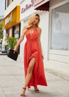 Robe rose terracotta