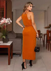Robe terracotta clair