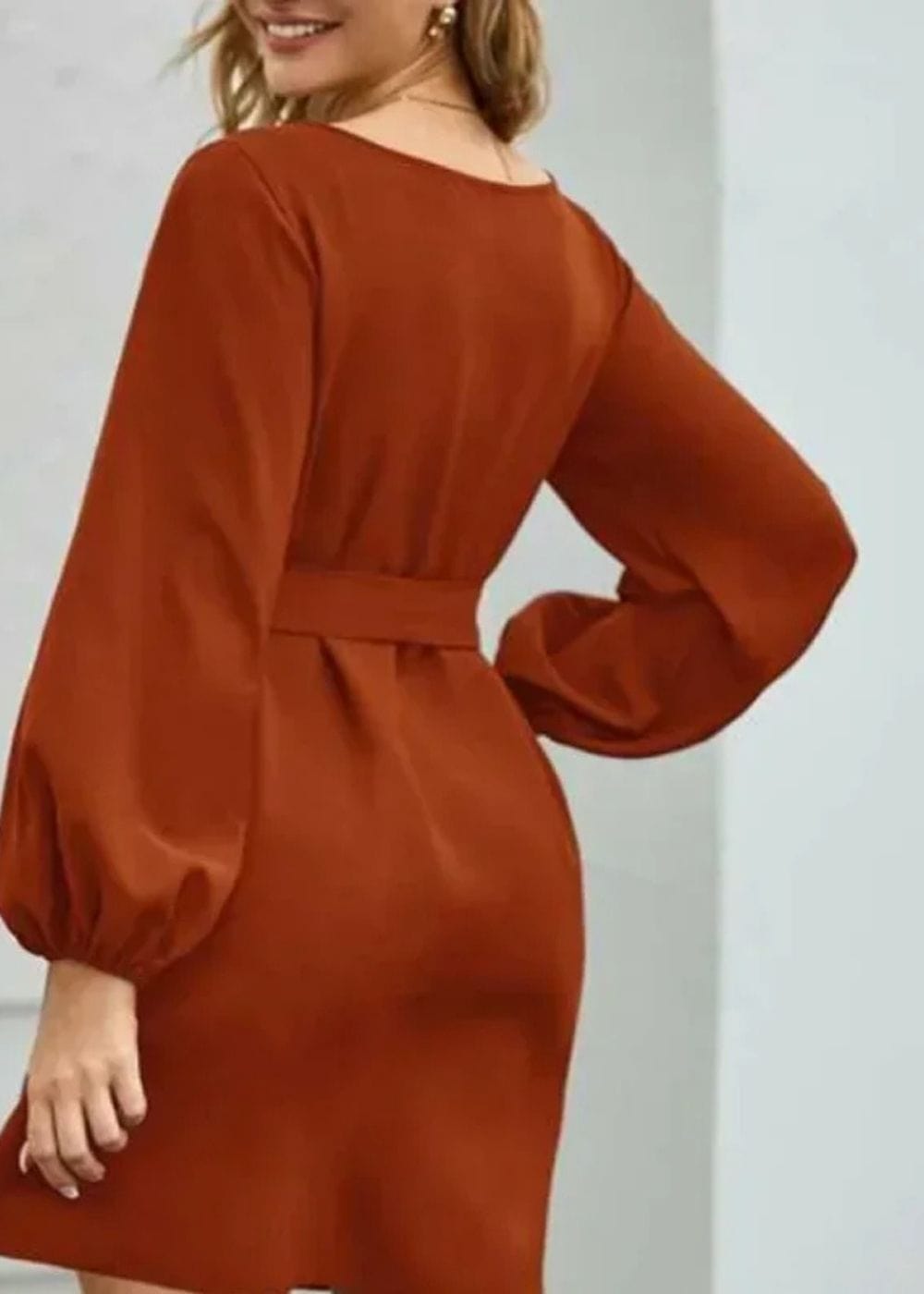 Robe thème terracotta