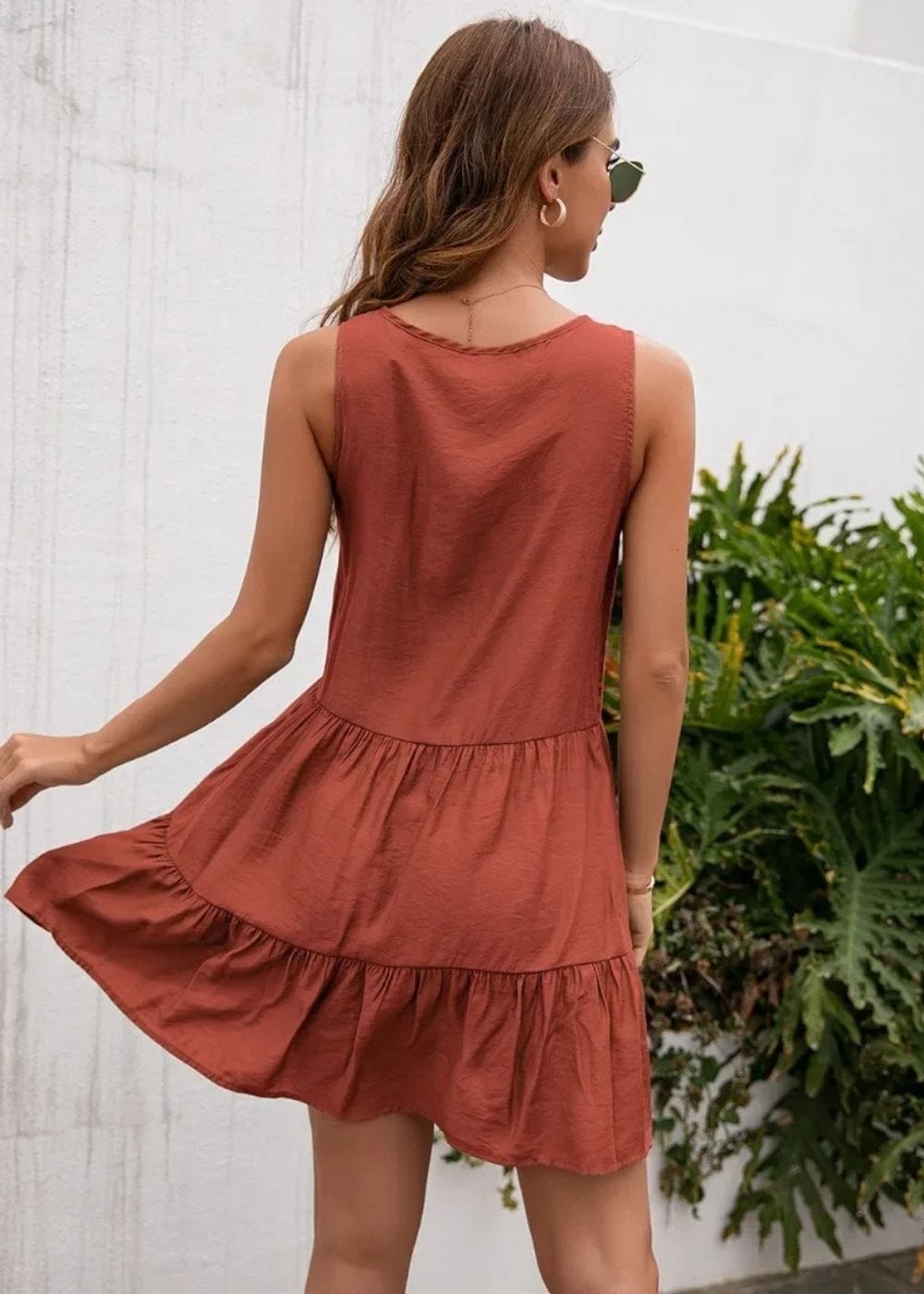 Robe ton terracotta