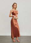 Tenue ceremonie terracotta