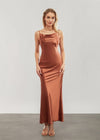 Tenue ceremonie terracotta