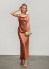 Tenue ceremonie terracotta