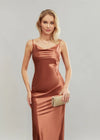Tenue ceremonie terracotta